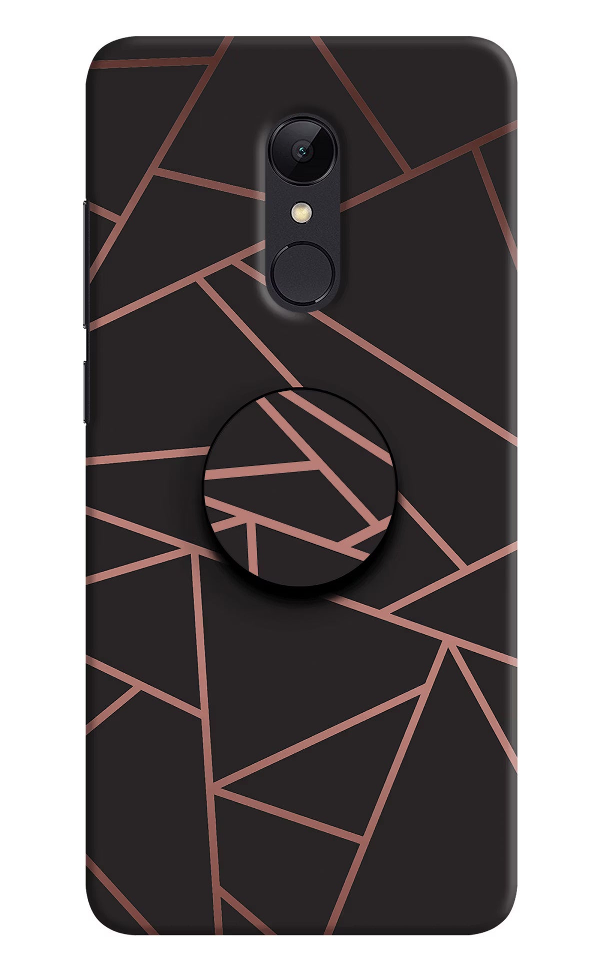 Geometric Pattern Redmi Note 5 Pop Case by Casekaro