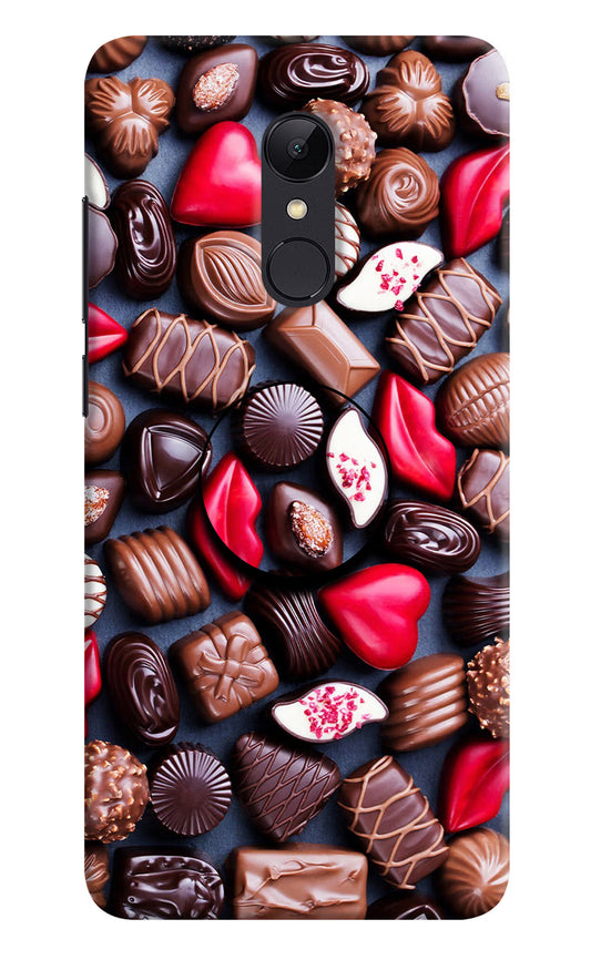 Chocolates Redmi Note 5 Pop Case by Casekaro