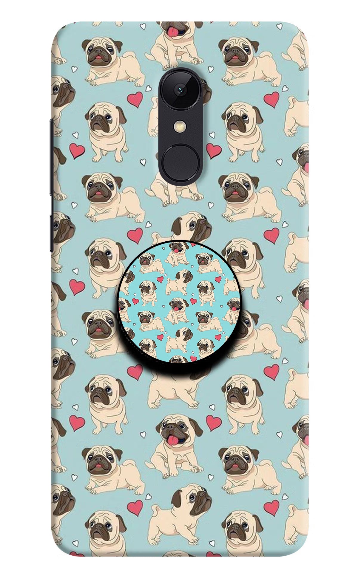 Pug Dog Redmi Note 5 Pop Case by Casekaro