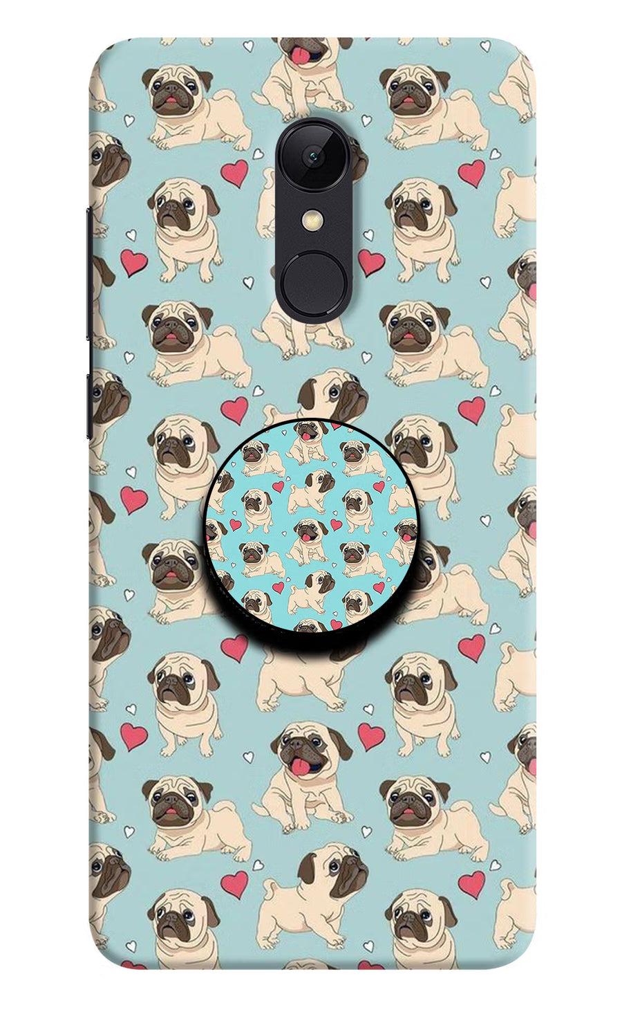 Pug Dog Redmi Note 5 Pop Case, Hard case