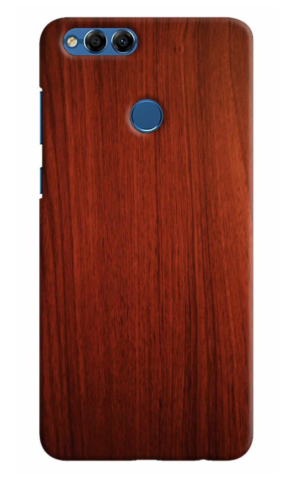 Wooden Plain Pattern Honor 7X Hard Case Back Cover by Casekaro