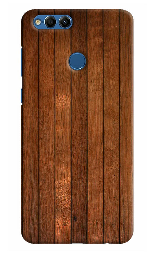 Wooden Artwork Bands Honor 7X Hard Case Back Cover by Casekaro