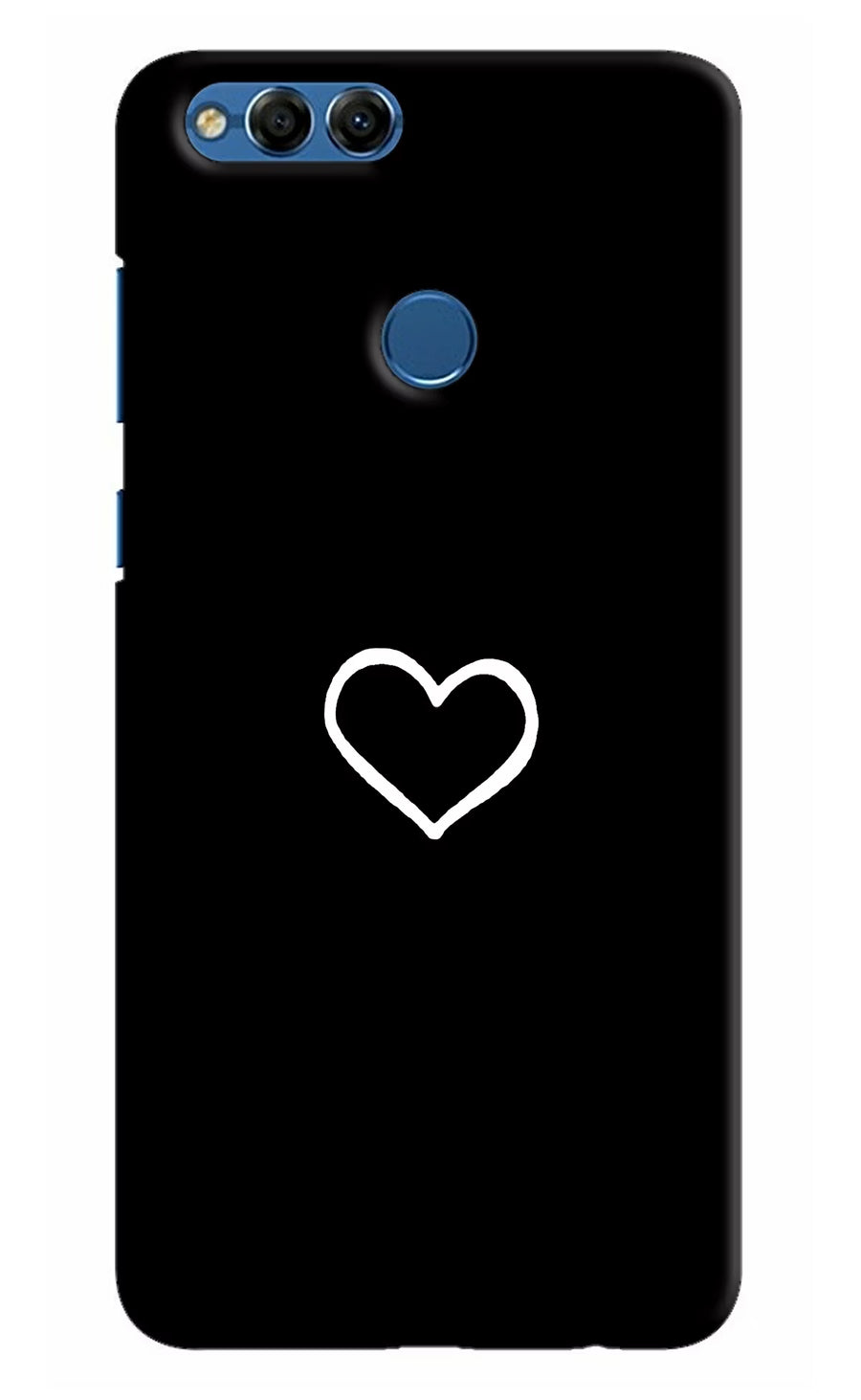 Heart Honor 7X Back Cover, Hard case