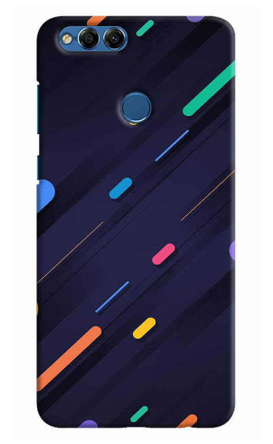 Abstract Design Honor 7X Hard Case Back Cover by Casekaro