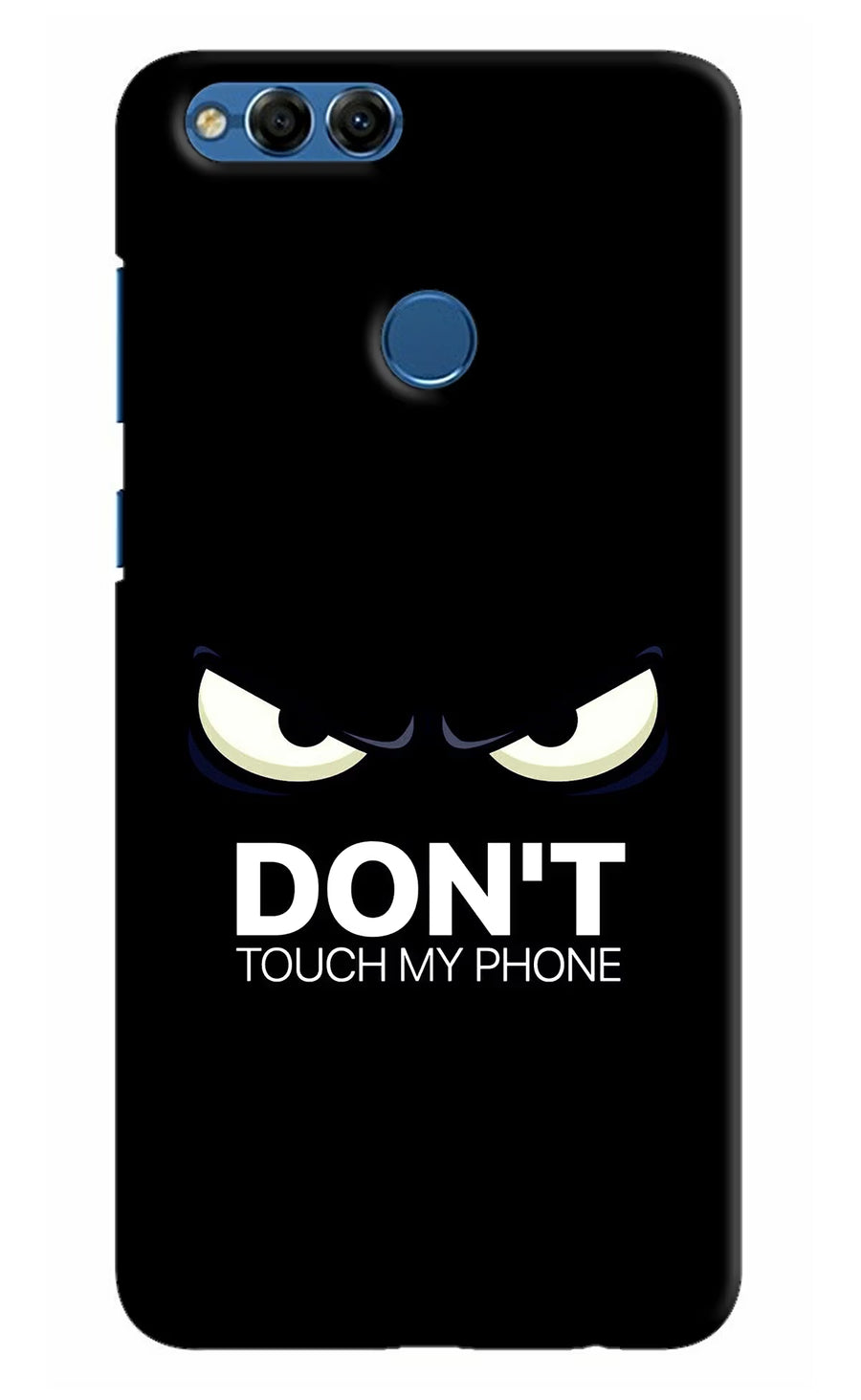 Don'T Touch My Phone Honor 7X Back Cover, Hard case