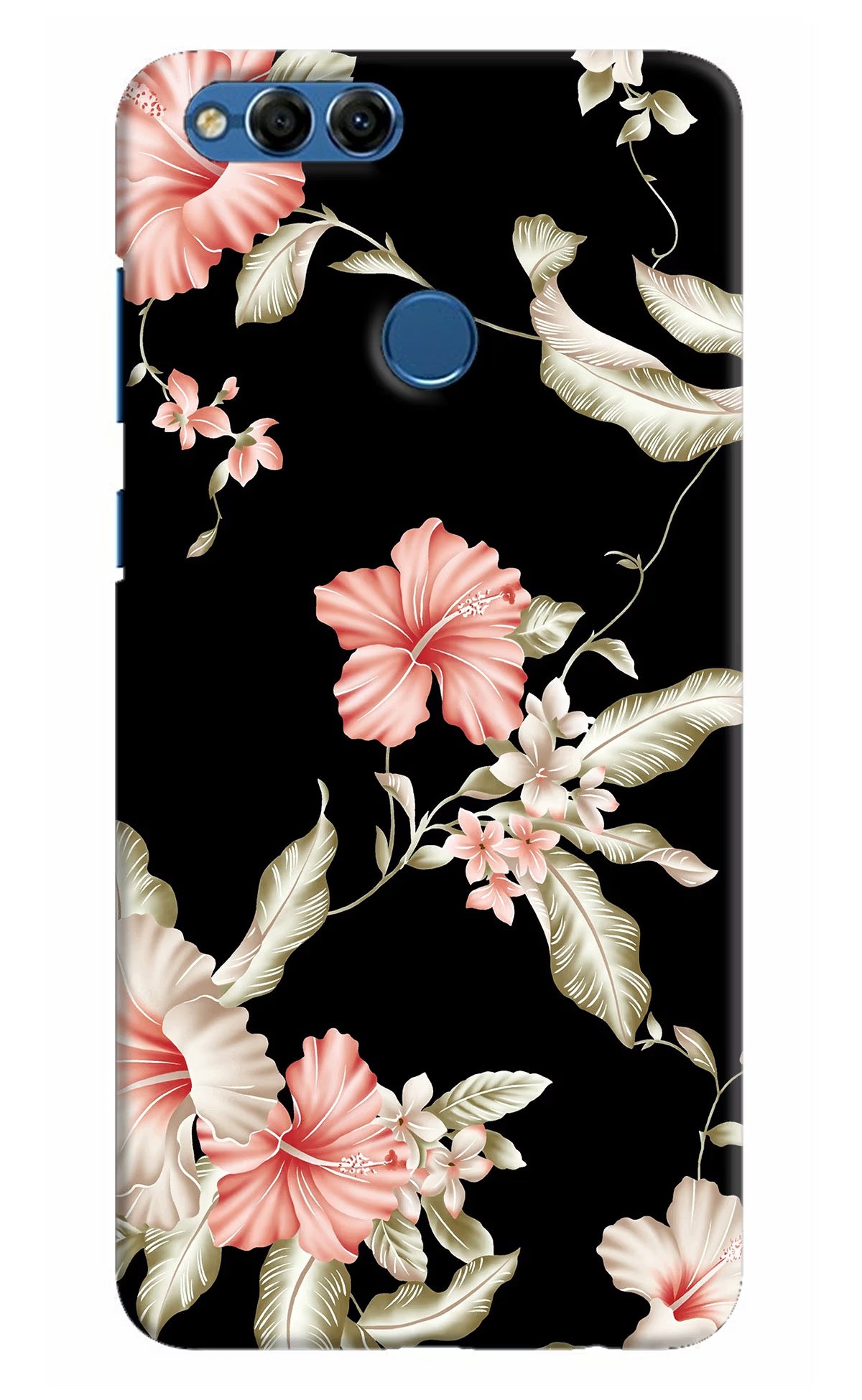 Flowers Honor 7X Hard Case Back Cover by Casekaro