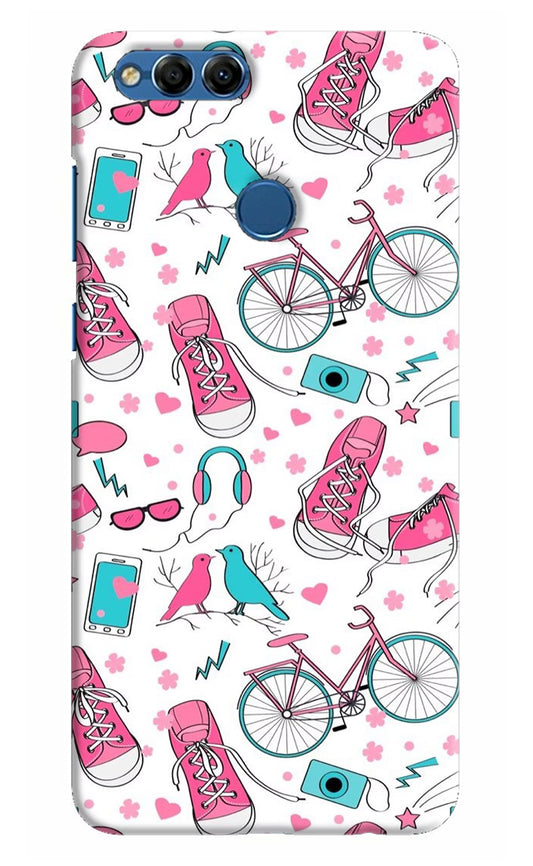 Artwork Honor 7X Hard Case Back Cover by Casekaro