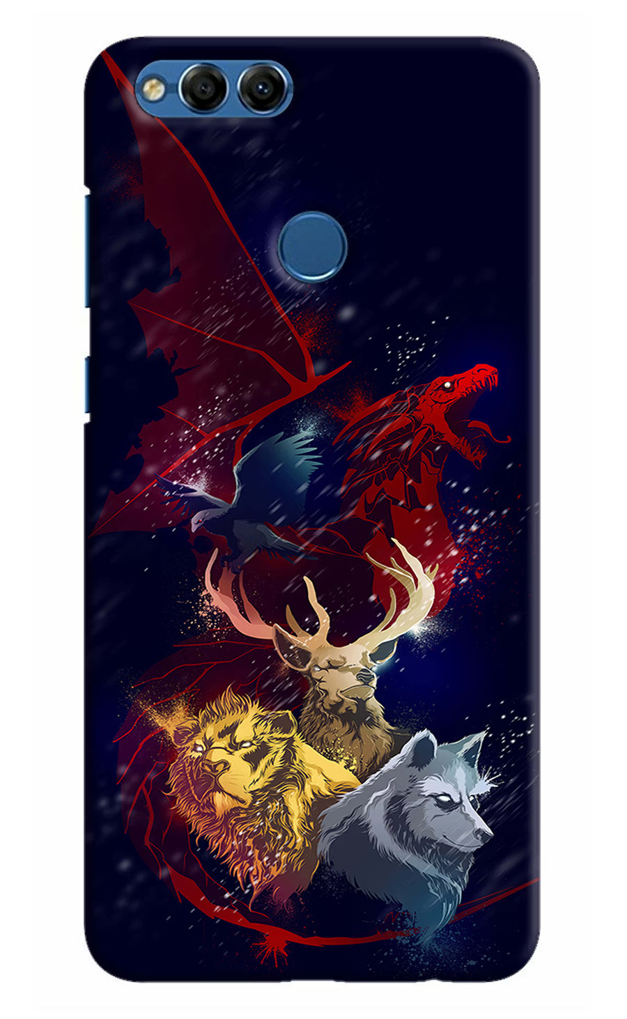 Game Of Thrones Honor 7X Back Cover, Hard case