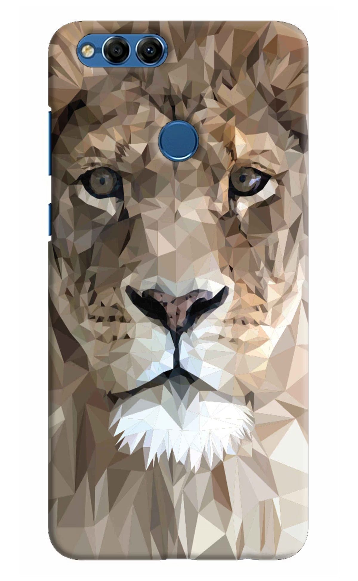 Lion Art Honor 7X Hard Case Back Cover by Casekaro
