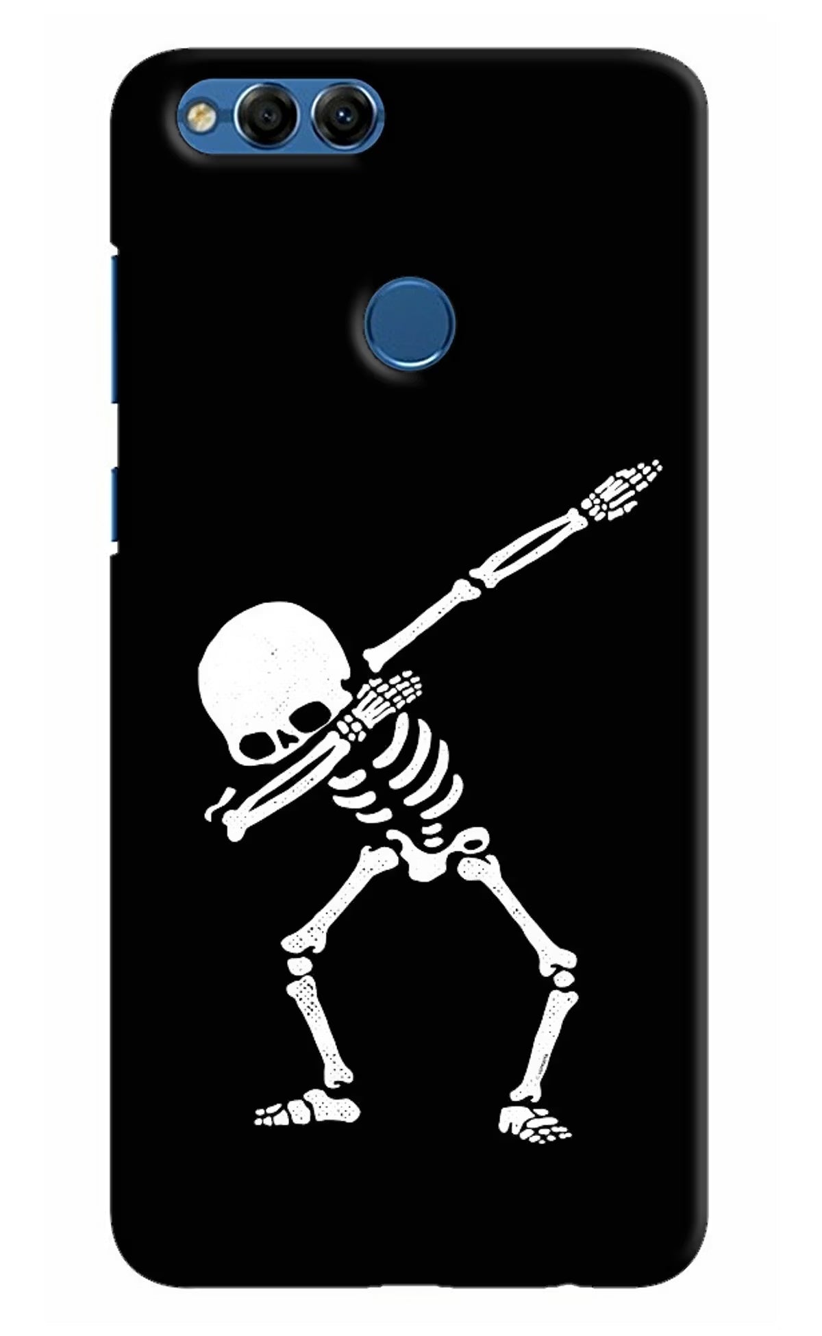 Dabbing Skeleton Art Honor 7X Hard Case Back Cover by Casekaro
