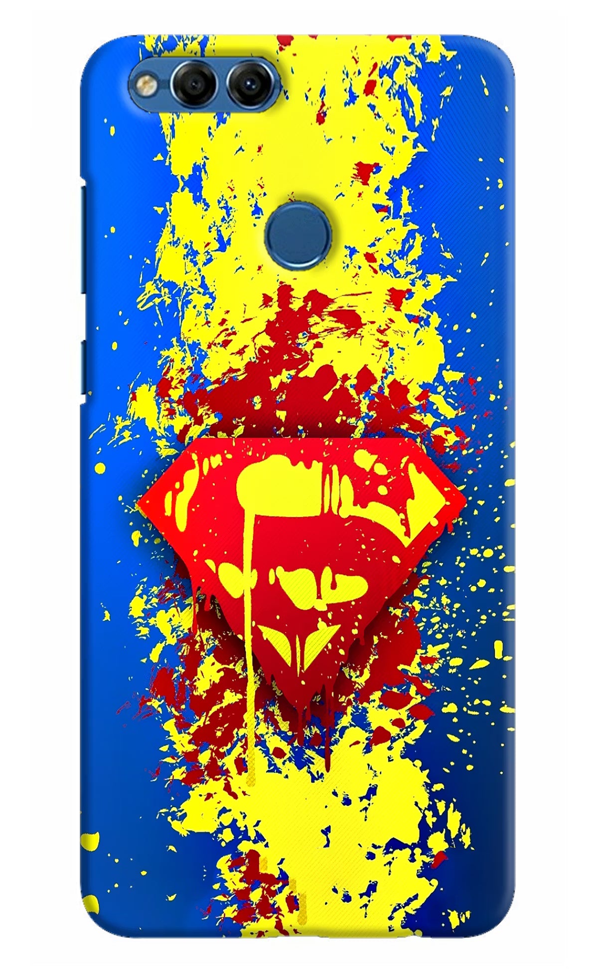 Superman logo Honor 7X Hard Case Back Cover by Casekaro