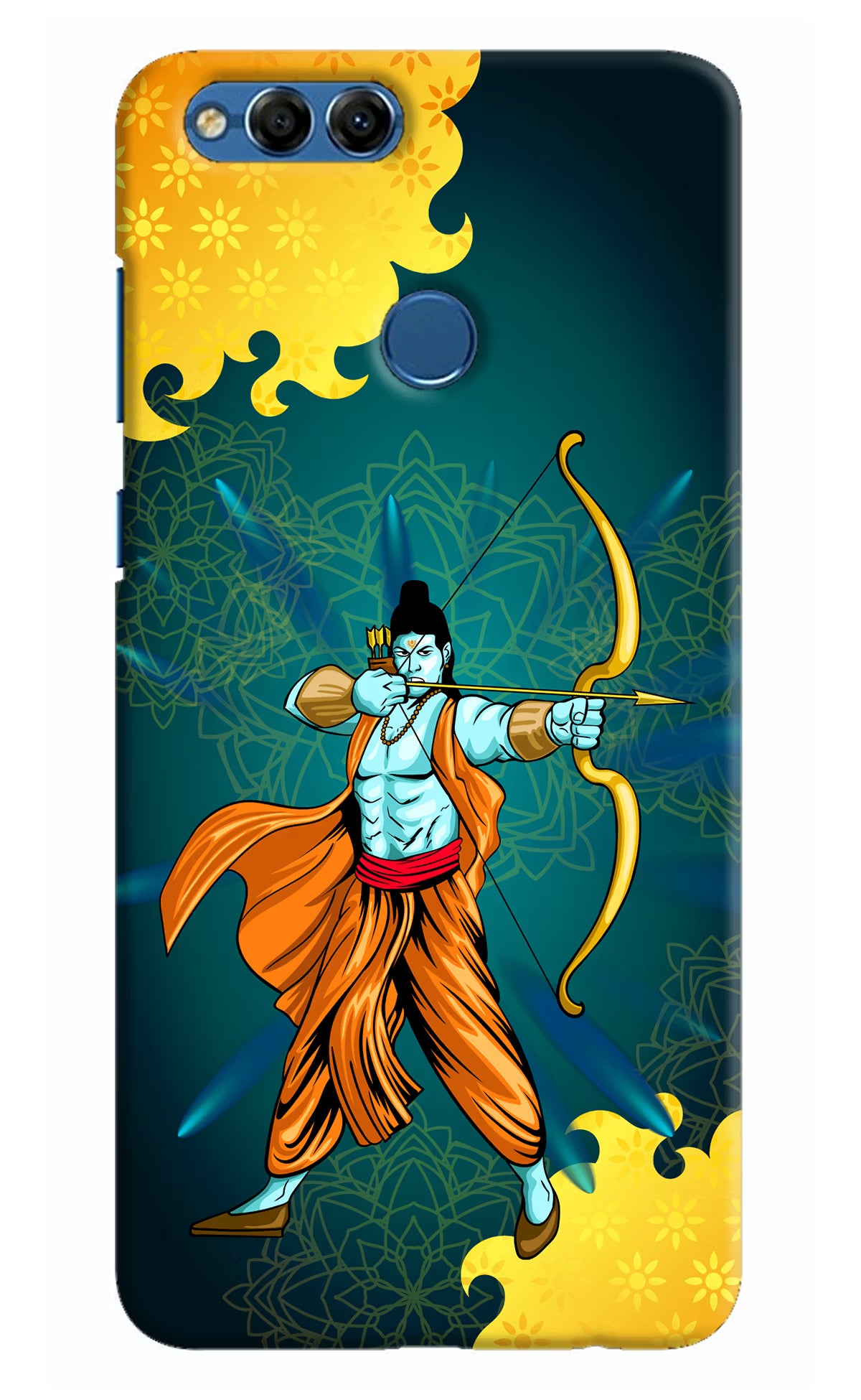 Lord Ram - 6 Honor 7X Hard Case Back Cover by Casekaro