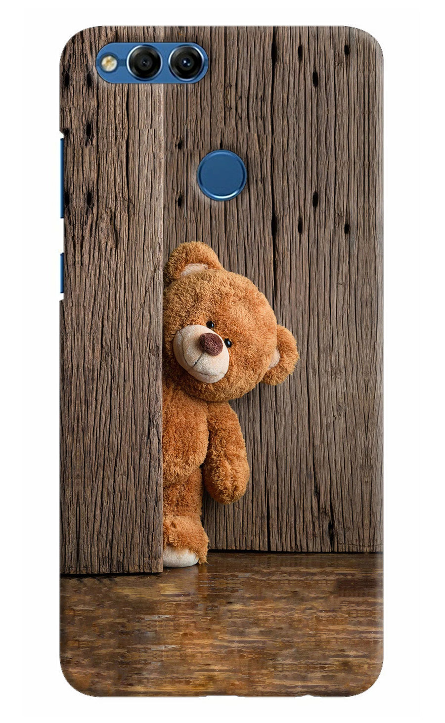Teddy Wooden Honor 7X Back Cover, Hard case