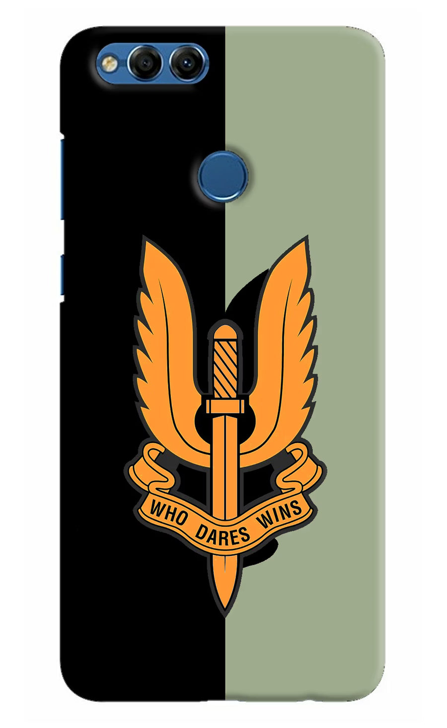 Balidan Logo Honor 7X Back Cover, Hard case