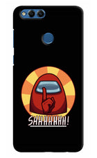 Among Us Shhh! Honor 7X Hard Case Back Cover by Casekaro