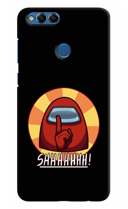 Among Us Shhh! Honor 7X Hard Case Back Cover by Casekaro