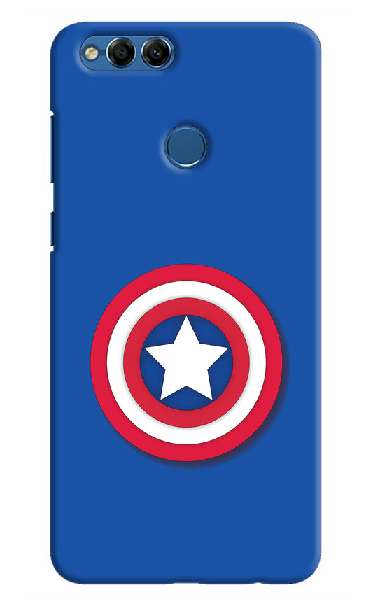 Shield Honor 7X Hard Case Back Cover by Casekaro
