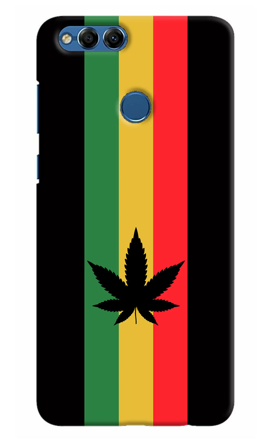 Weed Flag Honor 7X Back Cover, Hard case