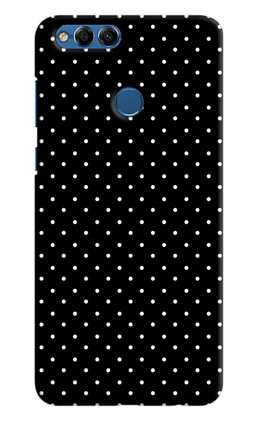 White Dots Honor 7X Back Cover, Hard case