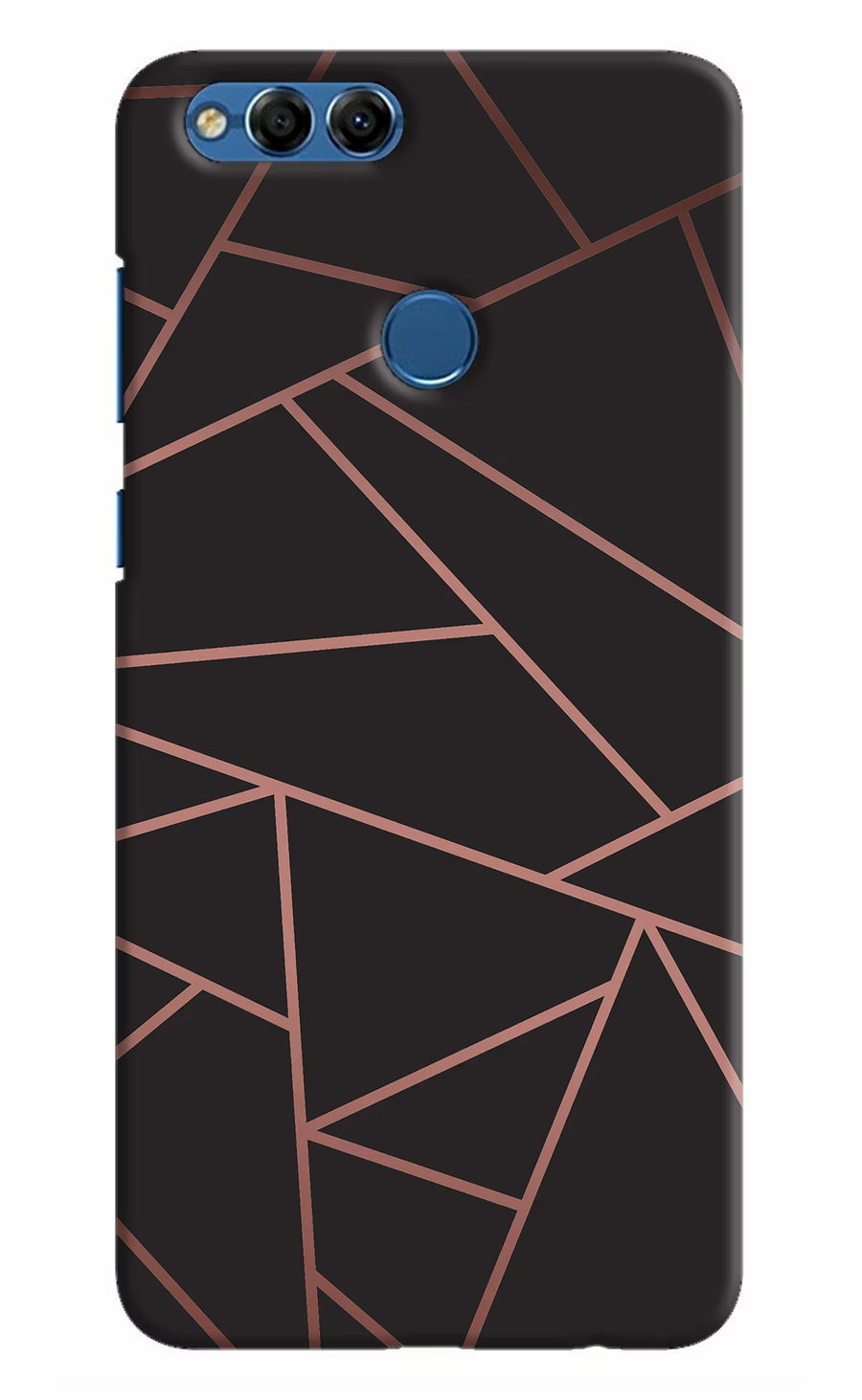 Geometric Pattern Honor 7X Back Cover, Hard case