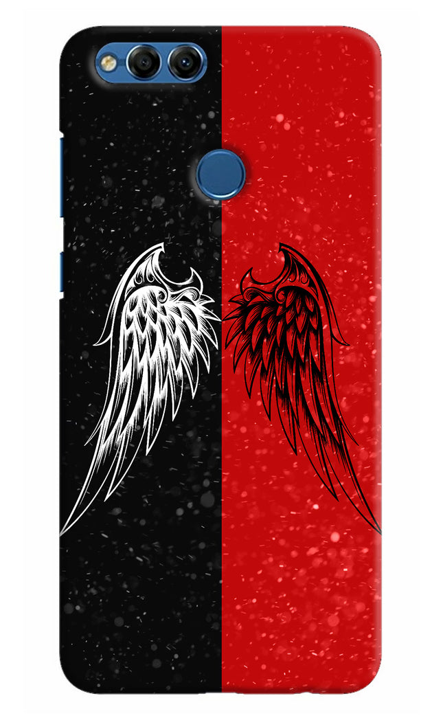 Wings Honor 7X Hard Case Back Cover by Casekaro