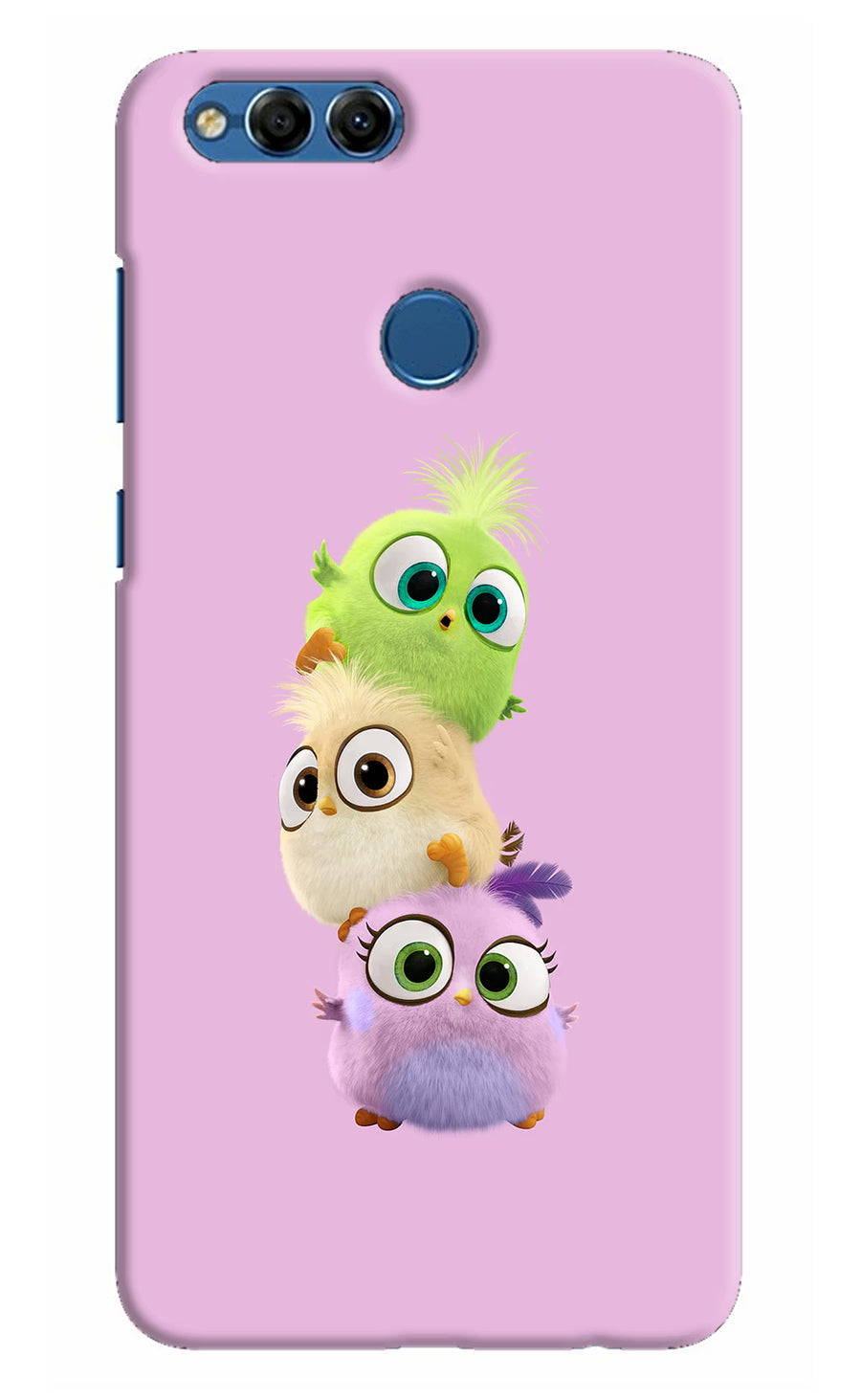 Cute Little Birds Honor 7X Back Cover, Hard case