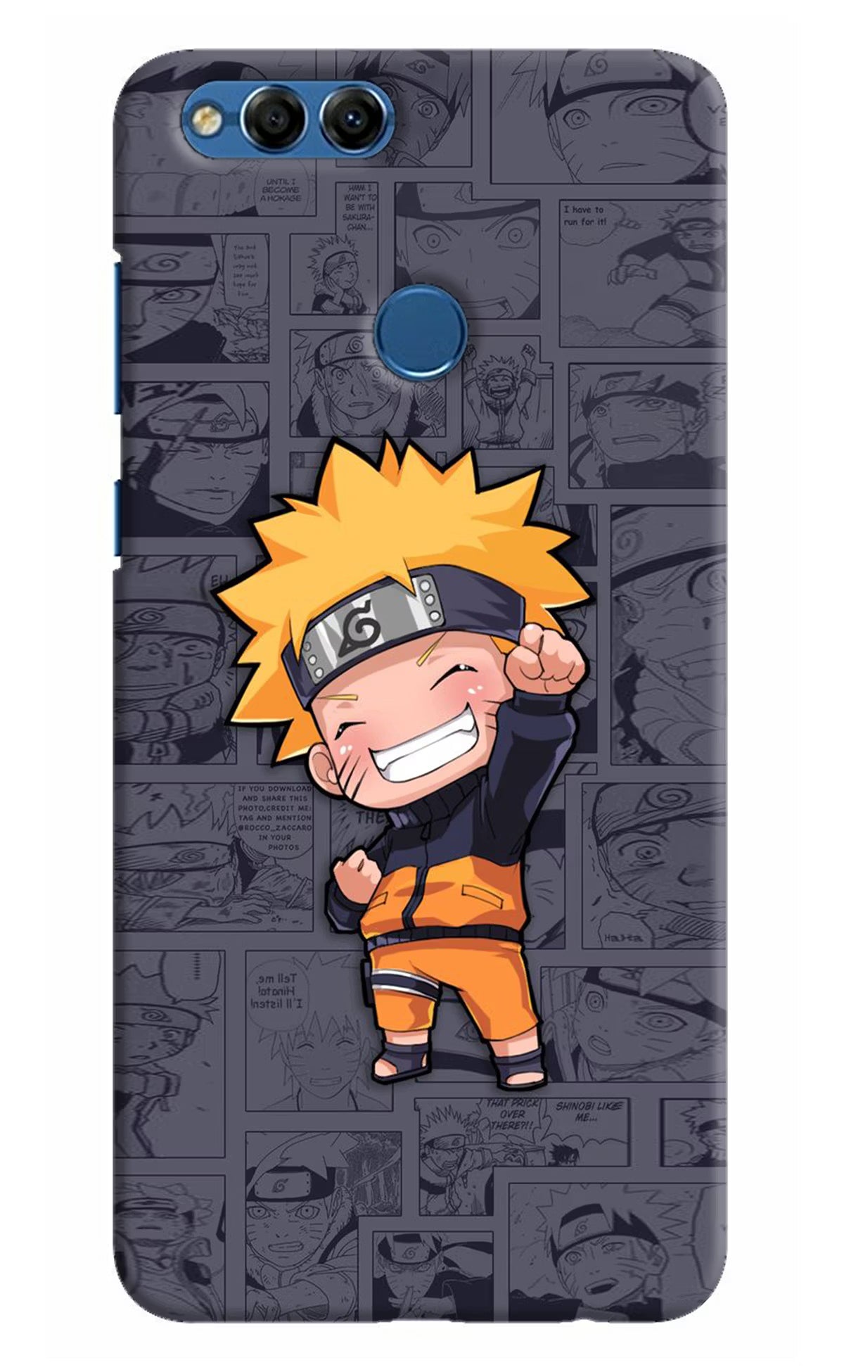 Chota Naruto Honor 7X Hard Case Back Cover by Casekaro