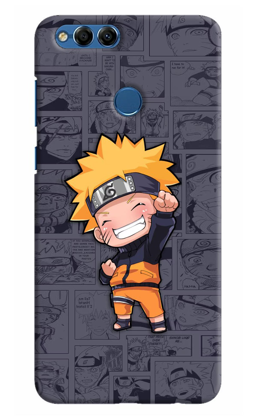 Chota Naruto Honor 7X Back Cover, Hard case