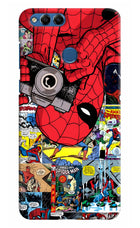 Spider Man Honor 7X Hard Case Back Cover by Casekaro