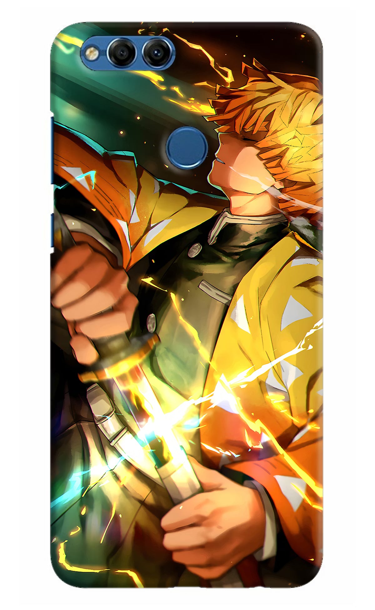 Demon Slayer Honor 7X Hard Case Back Cover by Casekaro