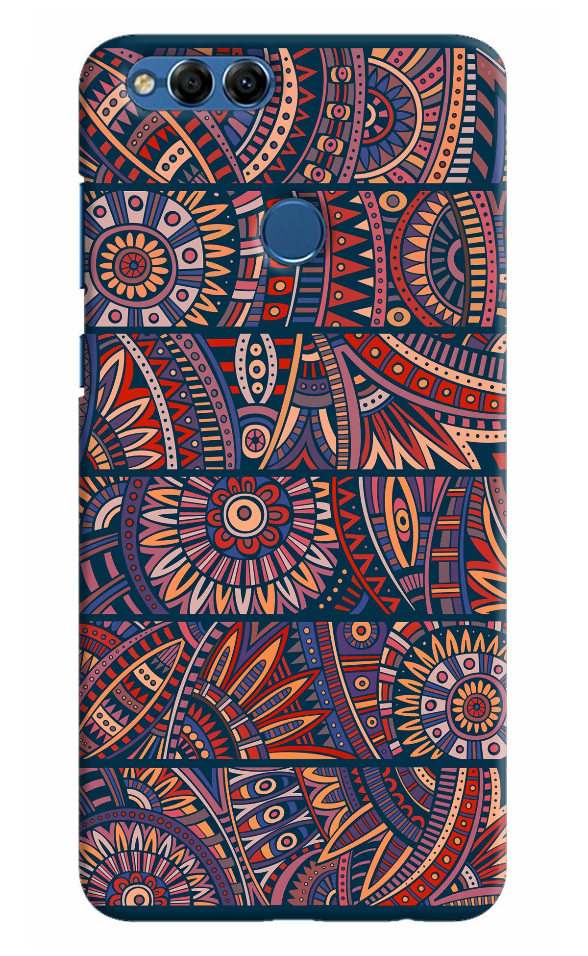 African Culture Design Honor 7X Hard Case Back Cover by Casekaro