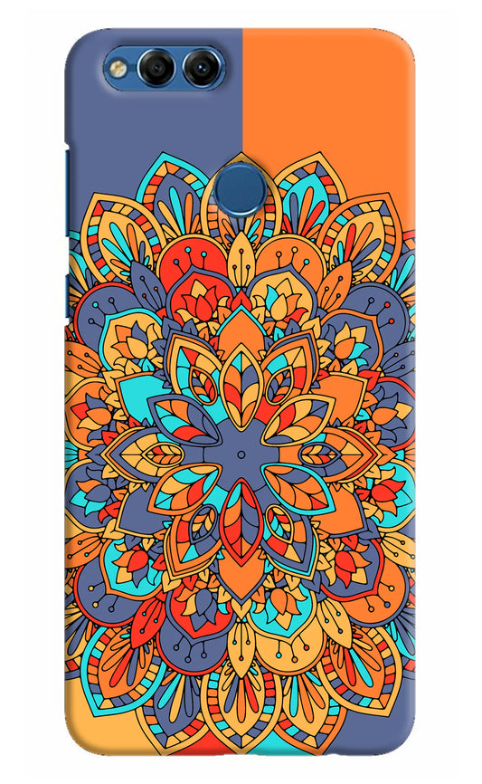 Color Mandala Honor 7X Hard Case Back Cover by Casekaro
