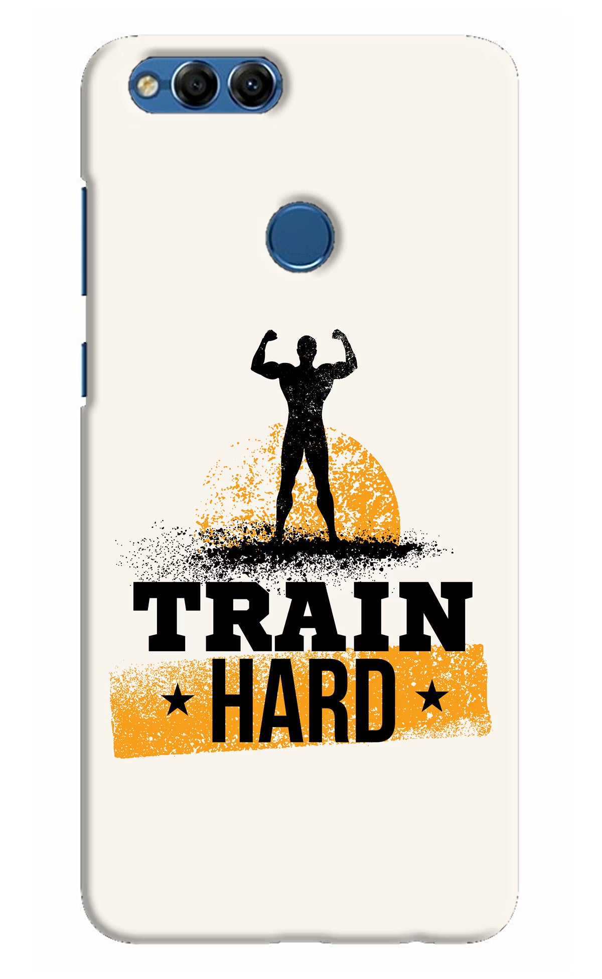 Train Hard Honor 7X Hard Case Back Cover by Casekaro