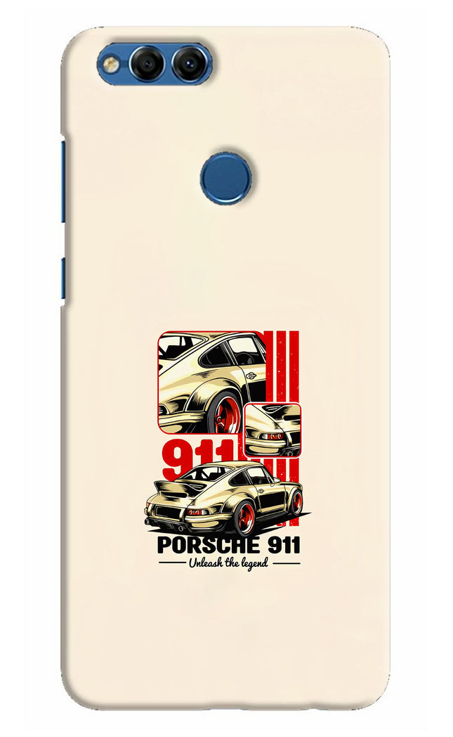 Classic Porsche 911 Honor 7X Hard Case Back Cover by Casekaro