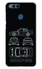 WRC'99 Honor 7X Hard Case Back Cover by Casekaro