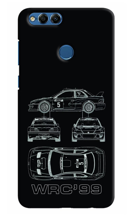 WRC'99 Honor 7X Hard Case Back Cover by Casekaro