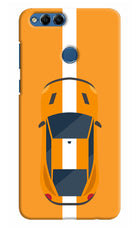 Highway Pursuit Honor 7X Hard Case Back Cover by Casekaro