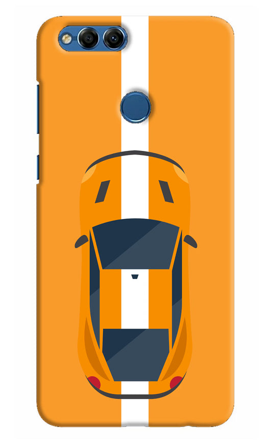 Highway Pursuit Honor 7X Hard Case Back Cover by Casekaro