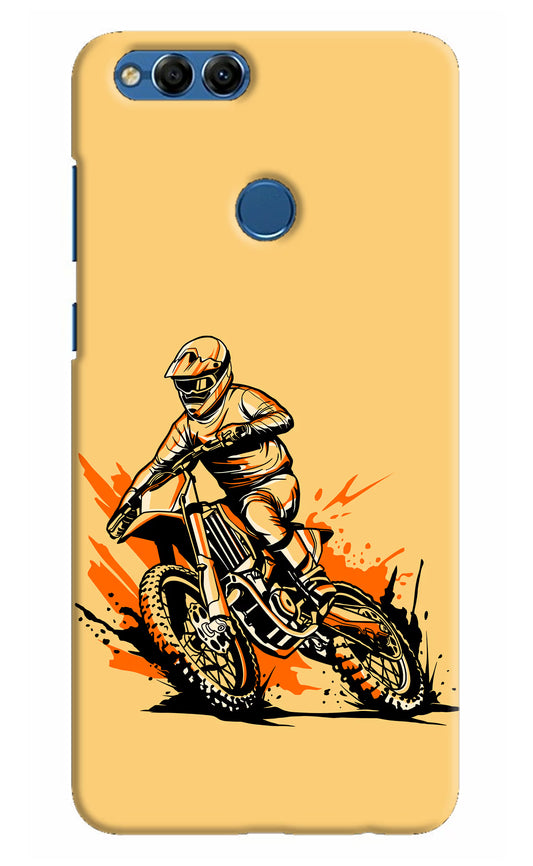 Off-Road Fury Honor 7X Hard Case Back Cover by Casekaro