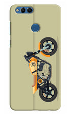 Vertical Speedster Honor 7X Hard Case Back Cover by Casekaro