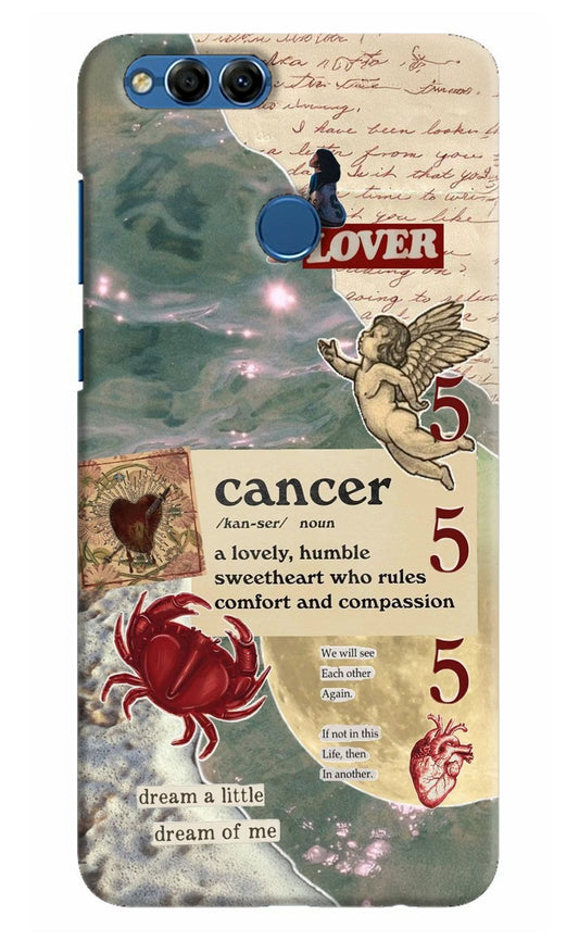 Cancer Zodiac Honor 7X Hard Case Back Cover by Casekaro