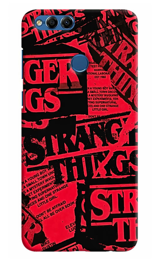 Ordinary Things Honor 7X Hard Case Back Cover by Casekaro