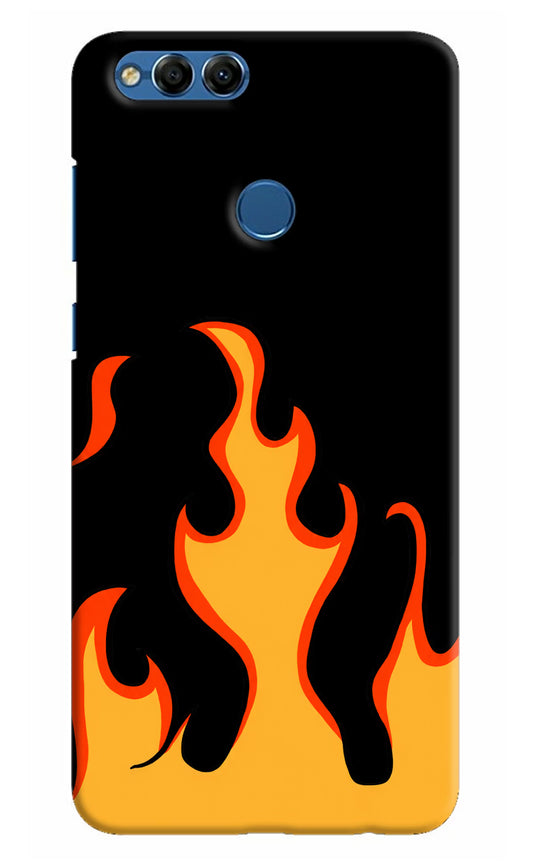 Fired Up – Black Honor 7X Hard Case Back Cover by Casekaro