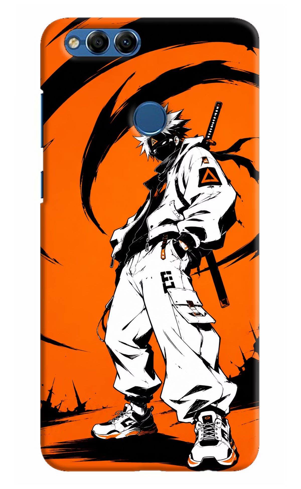 Street Samurai  Honor 7X Hard Case Back Cover by Casekaro