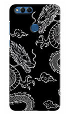 Twin Dragons Honor 7X Hard Case Back Cover by Casekaro