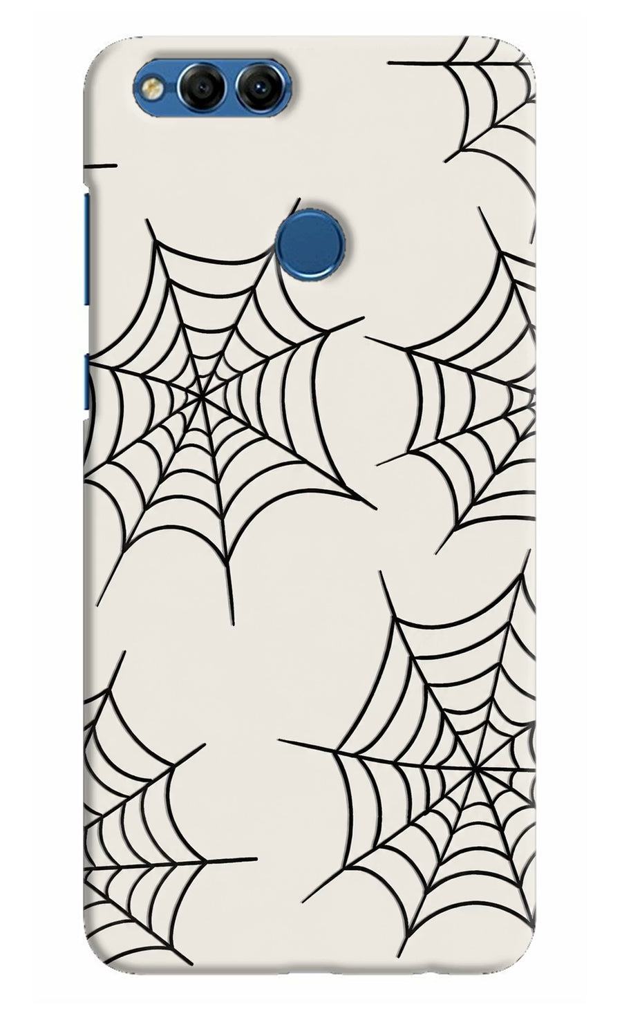 Spider Web Honor 7X Back Cover, Hard case