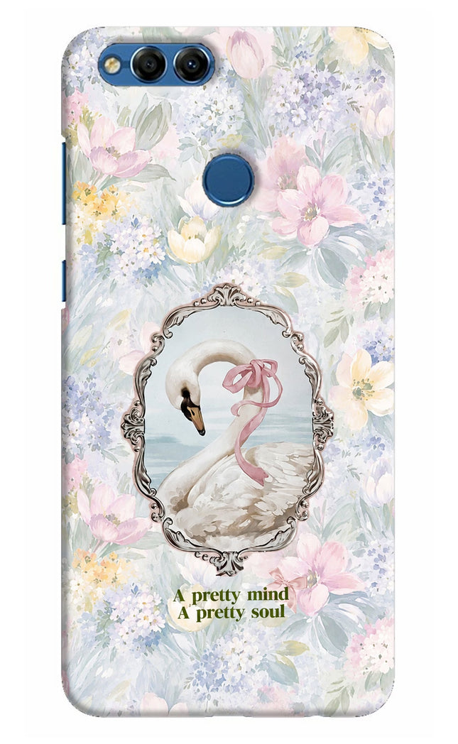 Pretty Mind Pretty Soul Honor 7X Hard Case Back Cover by Casekaro