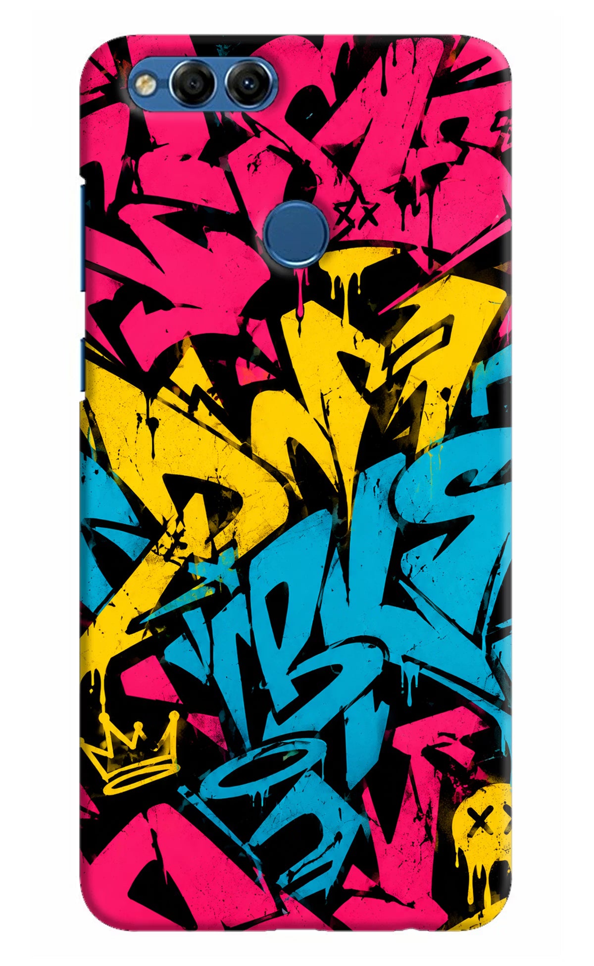 Graffiti Vibe Honor 7X Back Cover