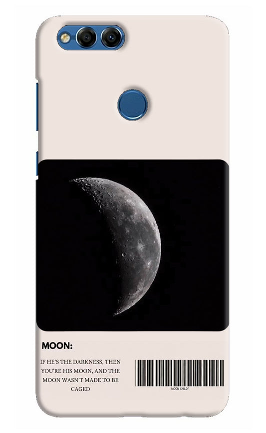 Moon Phase Honor 7X Hard Case Back Cover by Casekaro