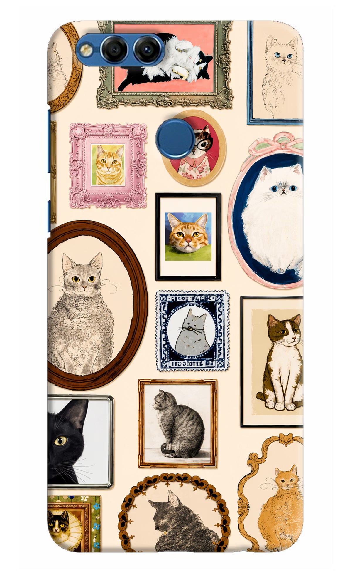 Mirror Cats Honor 7X Back Cover